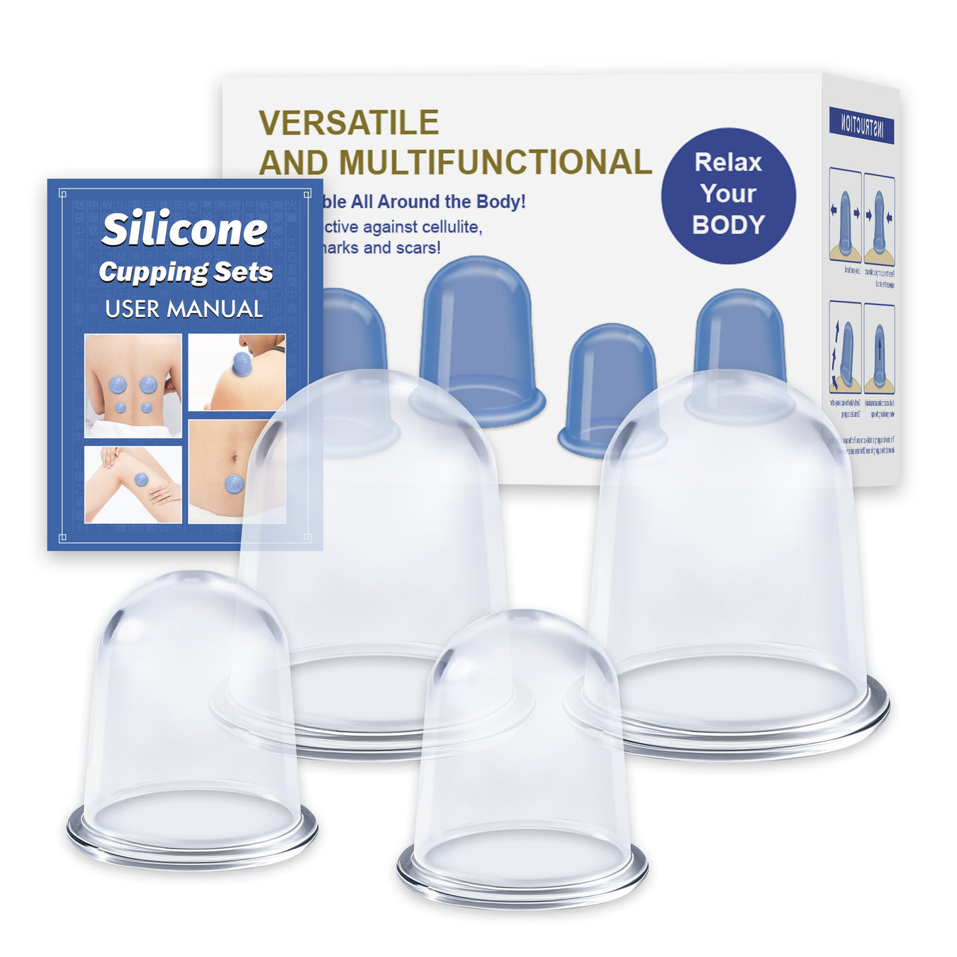 Silicone Cupping Therapy Set