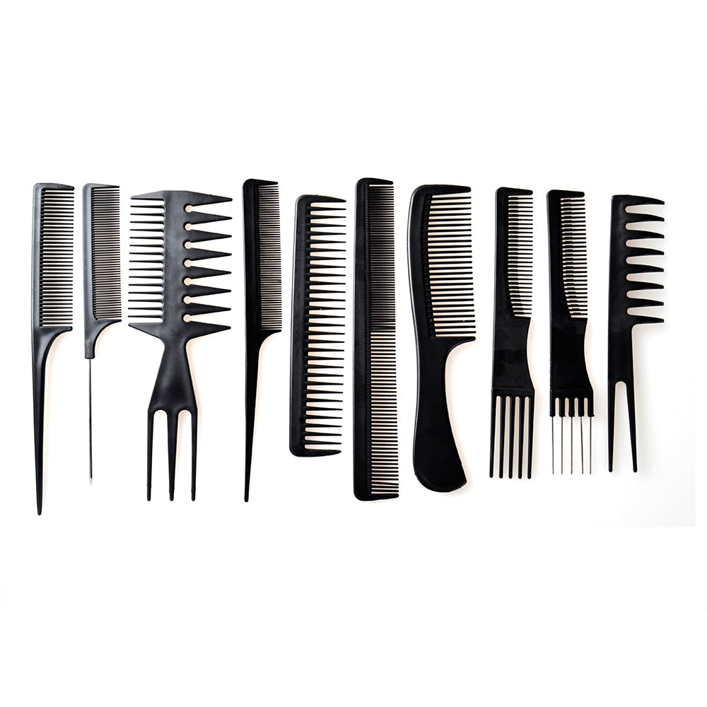 ELERA 10-Piece Styling Combs, 10-Piece Styling Combs for All Hairstyle —  Elera