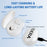 ELERA Hearing Aids for Seniors Rechargeable Hearing Aids with Portable Charging Case for Hearing Loss, Noise Cancelling Volume Control Easy to Operate