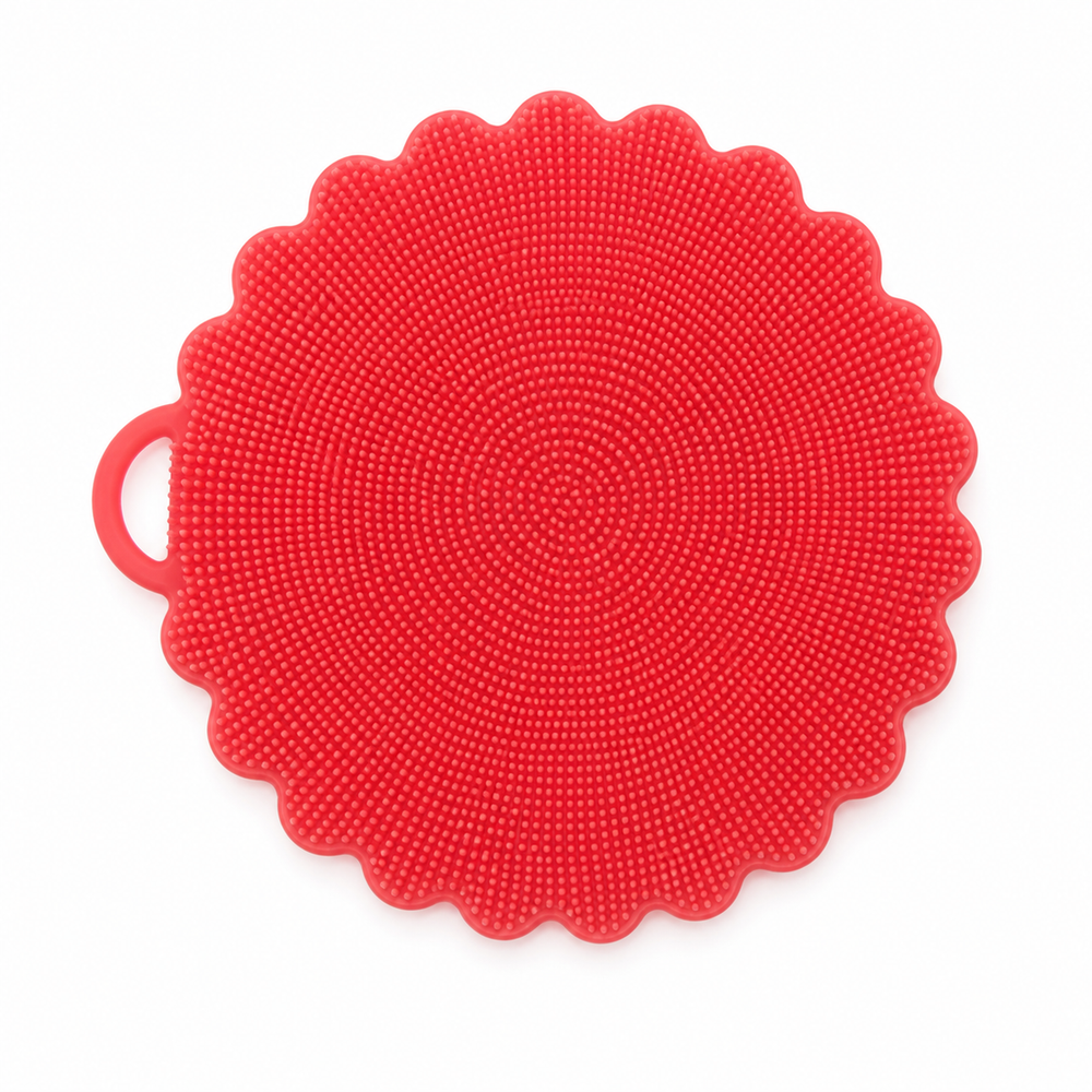 Silicone Makeup Brush Cleaning Mat – Textured Scrub Pad for Foundation, Eye, and Face Brushes – Portable Cosmetic Tool Washer for Quick Deep Cleaning – Ideal Gift for Women, Moms, and Teens - 清洁刷-Washing brushes (1)_ai_1200_white.png