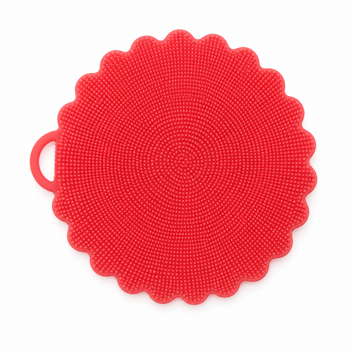 Silicone Makeup Brush Cleaning Mat – Textured Scrub Pad for Foundation, Eye, and Face Brushes – Portable Cosmetic Tool Washer for Quick Deep Cleaning – Ideal Gift for Women, Moms, and Teens - 清洁刷-Washing brushes (1)_ai_1200_white.png