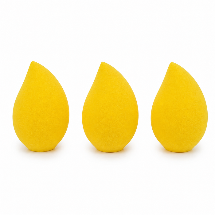 3-Pack Mango-Shape Makeup Sponge Set – Latex-Free Blending Puffs for Foundation, Concealer, Powder, Cream & Liquid – Soft, Durable, and Reusable Applicator for Flawless Everyday Makeup - 化妆海绵-Sponges (7)_ai_1200_white.png