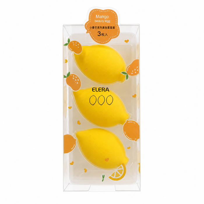 3-Pack Mango-Shape Makeup Sponge Set – Latex-Free Blending Puffs for Foundation, Concealer, Powder, Cream & Liquid – Soft, Durable, and Reusable Applicator for Flawless Everyday Makeup - 化妆海绵-Sponges (9)_ai_1200_white.png