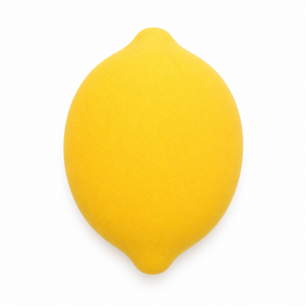 Lemon-Shaped Powder Puffs – Latex-Free Velvet Face Puffs for Setting Powder, Loose Powder & Pressed Powder – Cute Yellow Design for Smooth, Even Application – Gentle on Sensitive & Acne-Prone Skin - 已生成图像 2.png