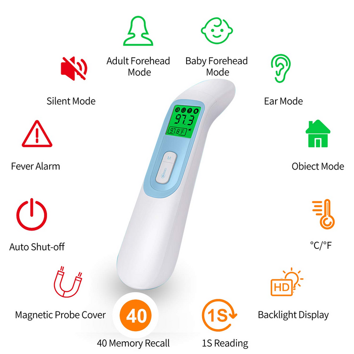 Infrared Thermometer Non Contact Forehead Readings